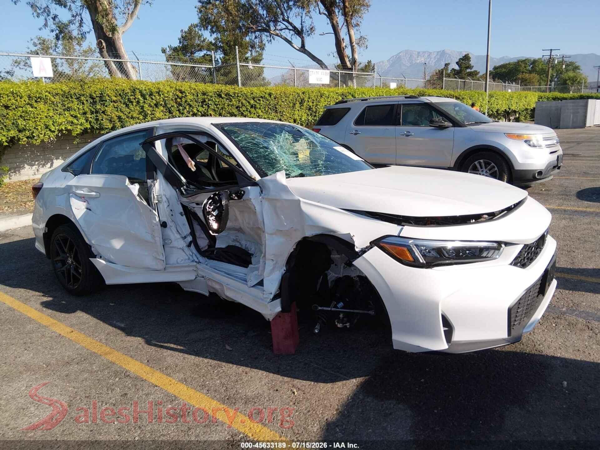 2026 HONDA CIVIC HYBRID — VIN 2HGFE4F8XTH318032