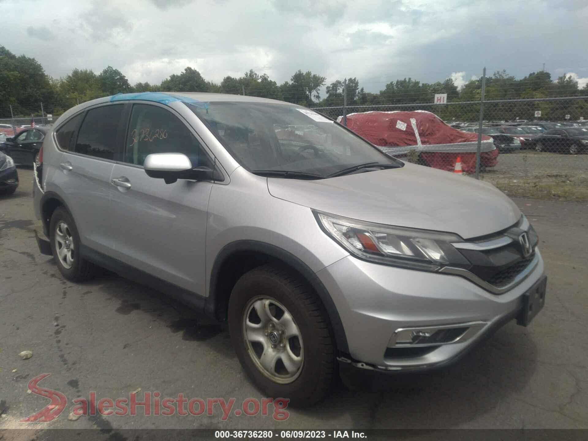 2016 HONDA CR-V — VIN 2HKRM4H59GH654205