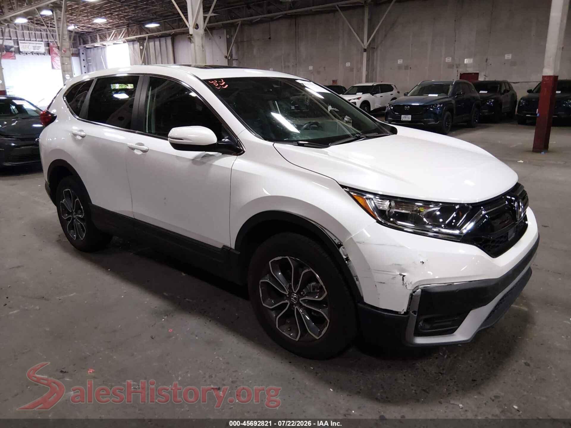2020 HONDA CR-V — VIN 2HKRW2H80LH690187
