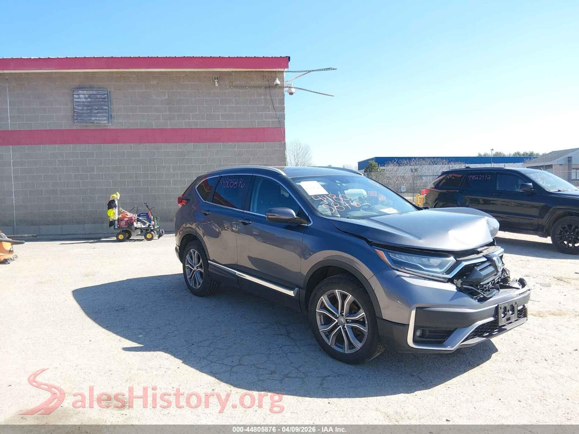 2021 HONDA CR-V — VIN 2HKRW2H93MH682000