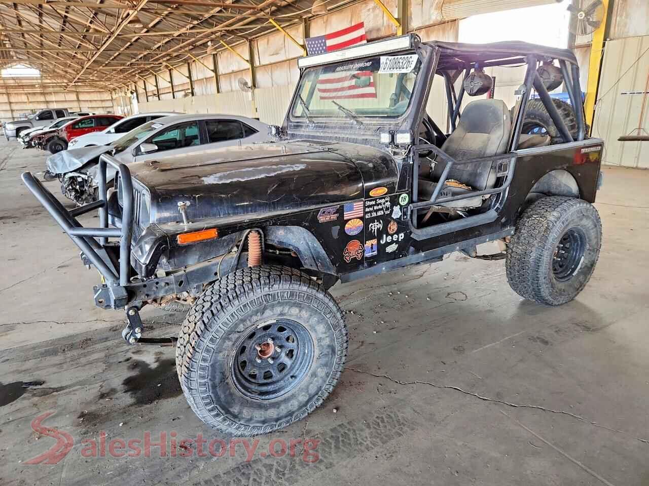 1990 JEEP WRANGLER — VIN 2J4FY19EXLJ530275