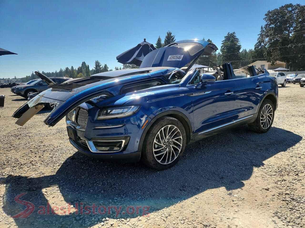 2020 LINCOLN NAUTILUS — VIN 2LMPJ8KP6LBL03890