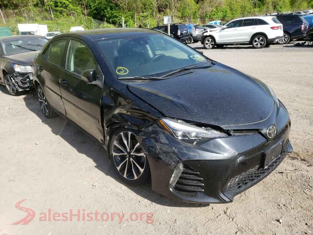2017 TOYOTA COROLLA — VIN 2T1BURHE0HC765874