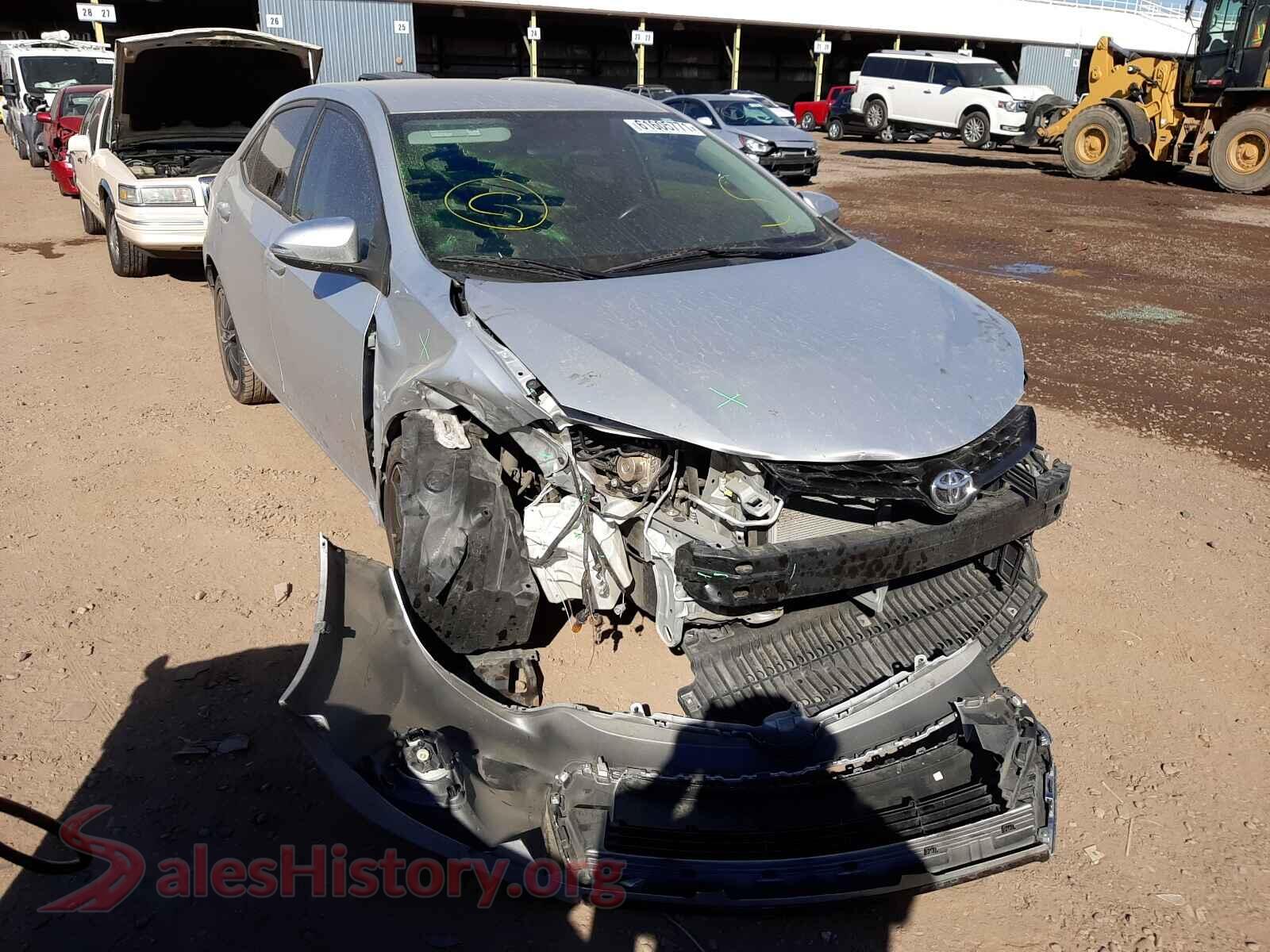 2016 TOYOTA COROLLA — VIN 2T1BURHE3GC745410