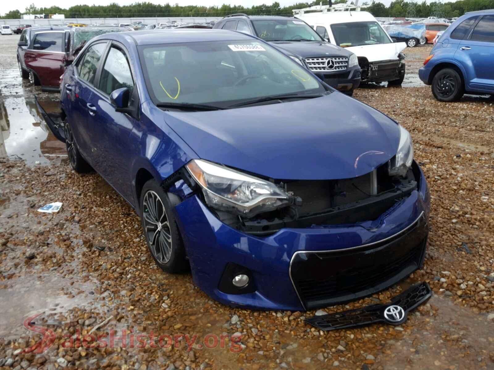 2014 TOYOTA COROLLA — VIN 2T1BURHE6EC165503