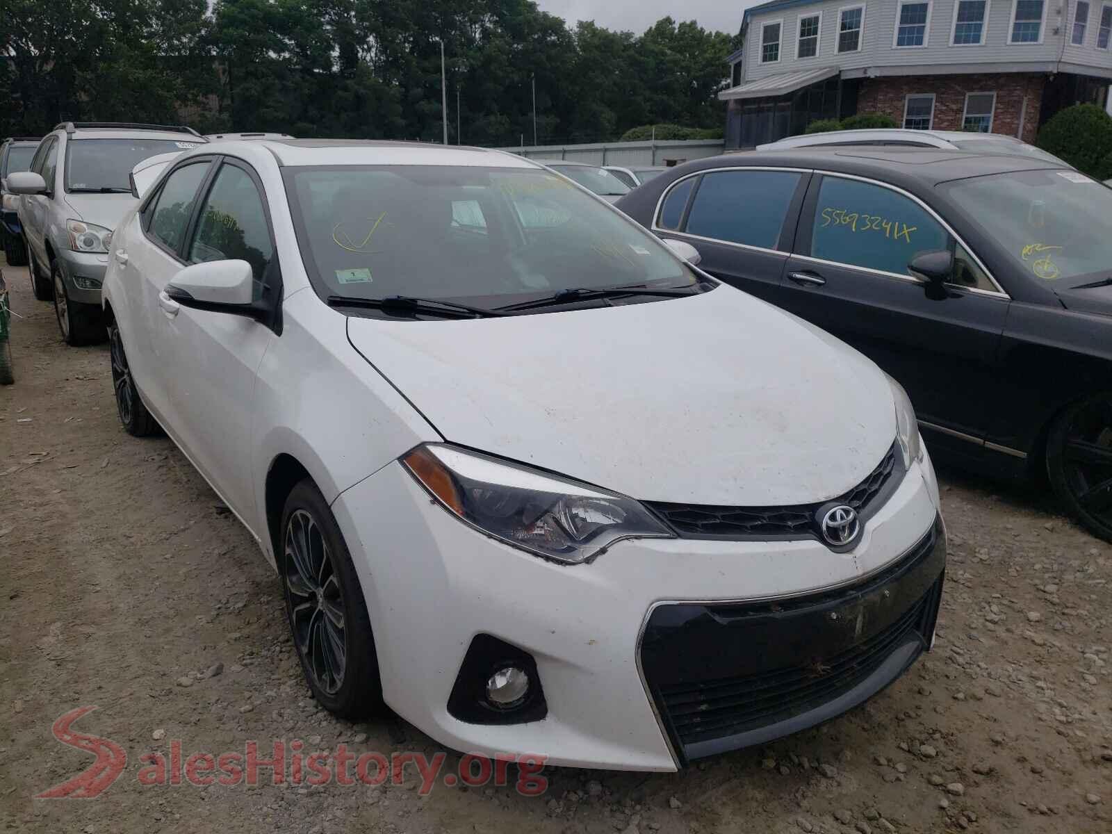 2015 TOYOTA COROLLA — VIN 2T1BURHE7FC271542