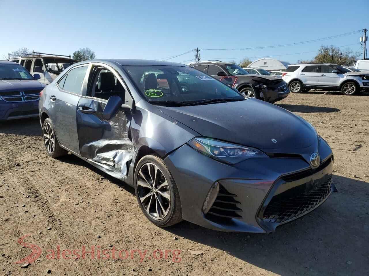 2019 TOYOTA COROLLA — VIN 2T1BURHE7KC137513