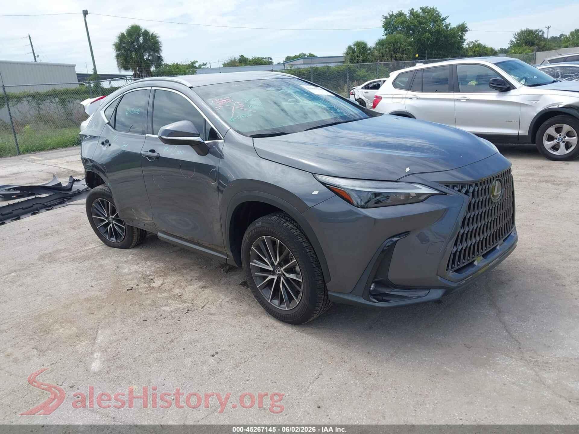 2024 LEXUS NX 250 — VIN 2T2ADCAZ1RC013751