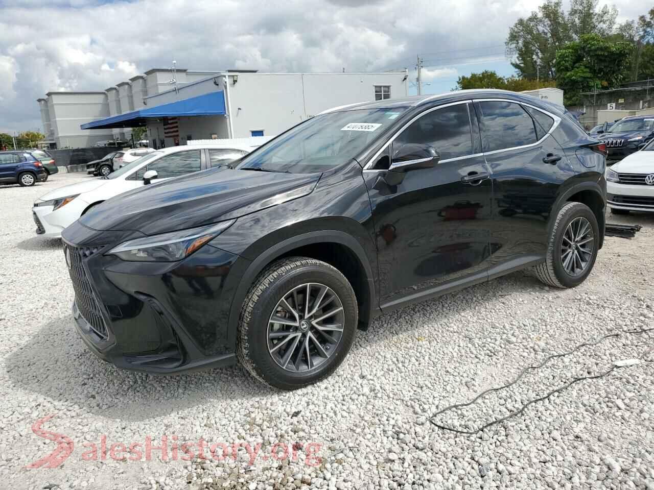 2022 LEXUS NX 250 — VIN 2T2ADCAZ2NC001134