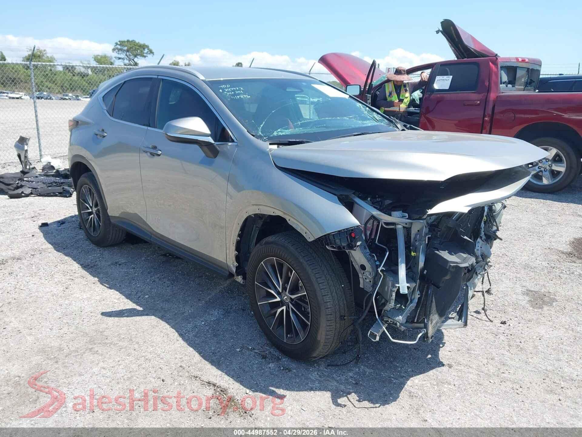2023 LEXUS NX 250 — VIN 2T2ADCAZXPC005001