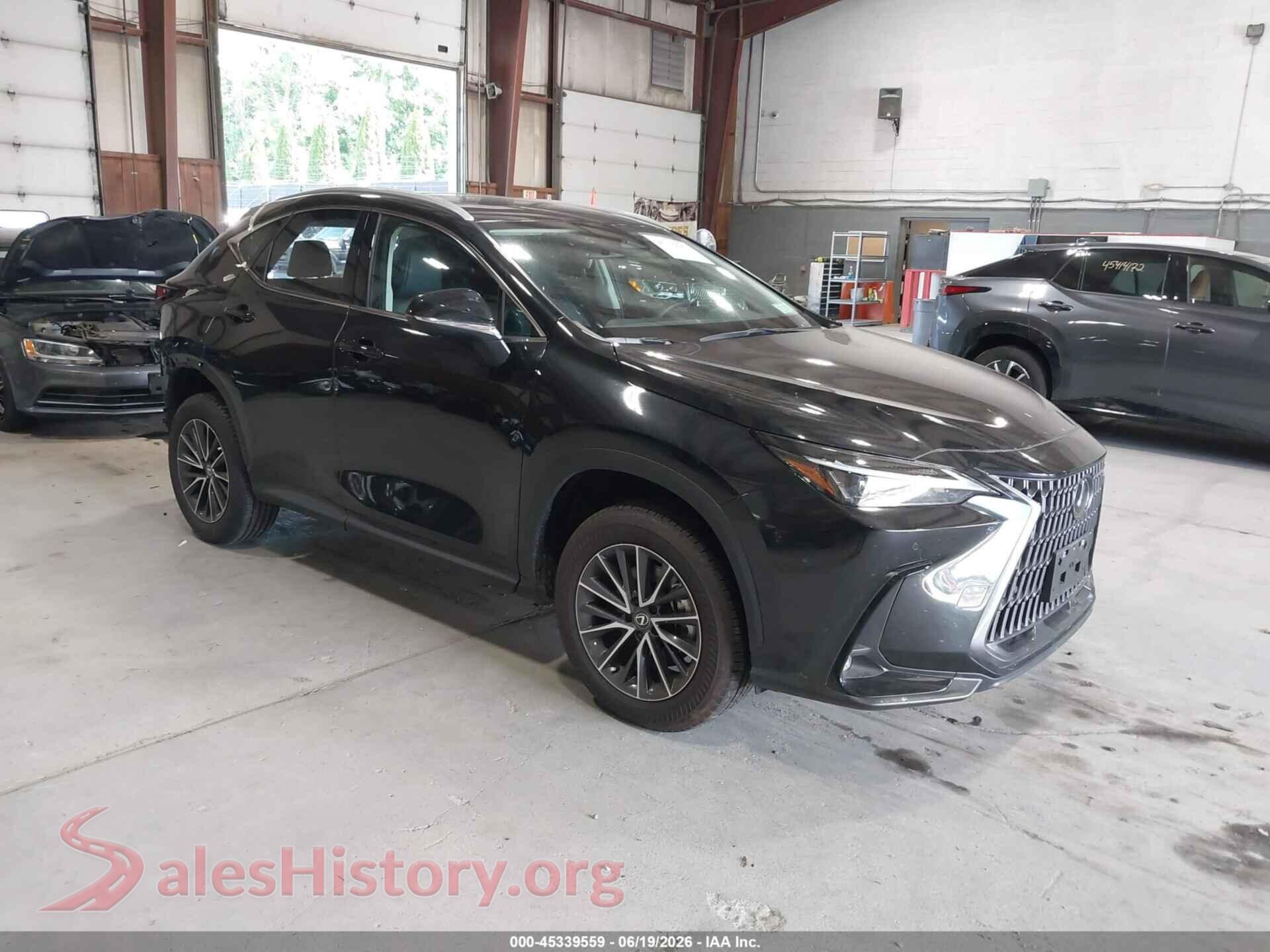 2025 LEXUS NX 350 — VIN 2T2AGCEZ9SC088186