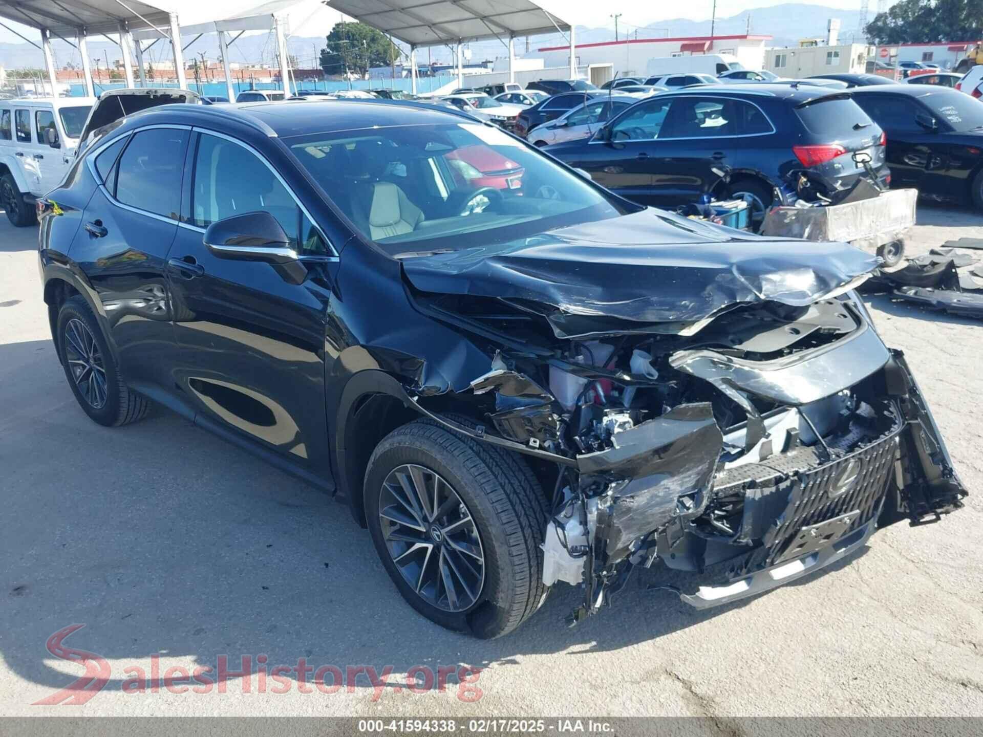 2025 LEXUS NX 350H — VIN 2T2AKCEZ1SC039174