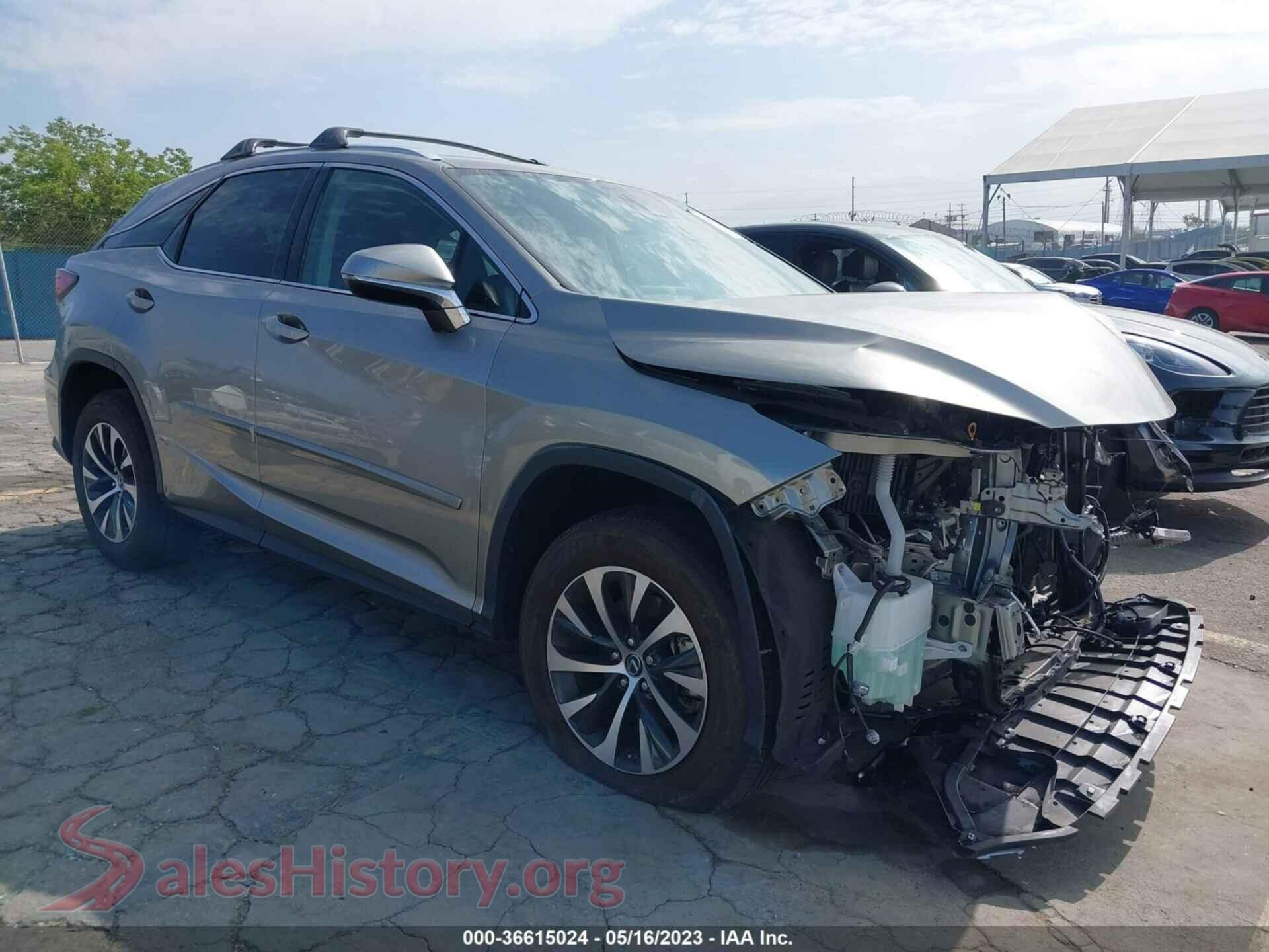 2020 LEXUS RX — VIN 2T2AZMDA8LC248121