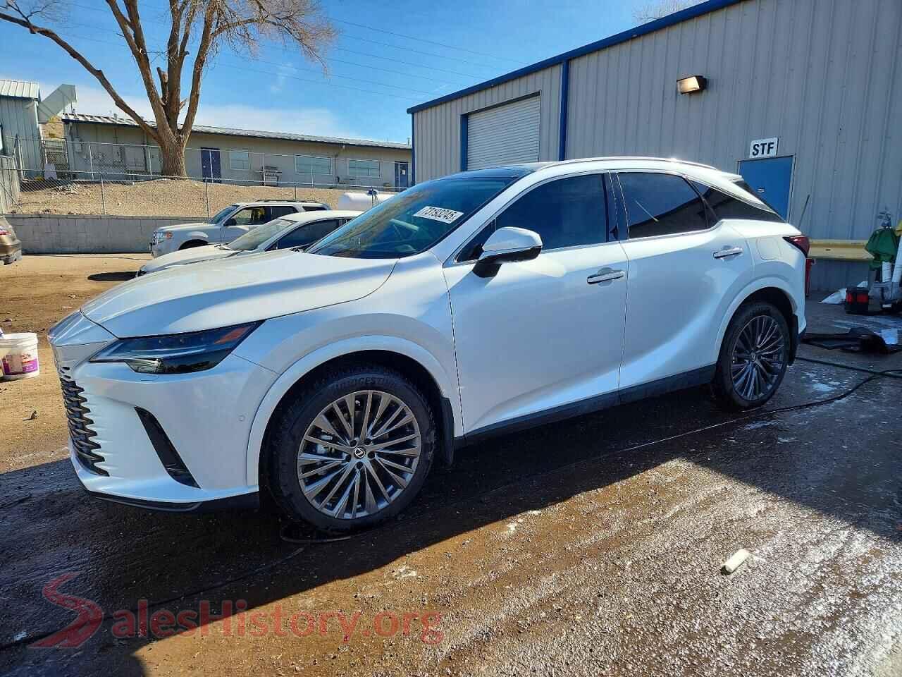2025 LEXUS RX 350H BA — VIN 2T2BBMCA4SC091535
