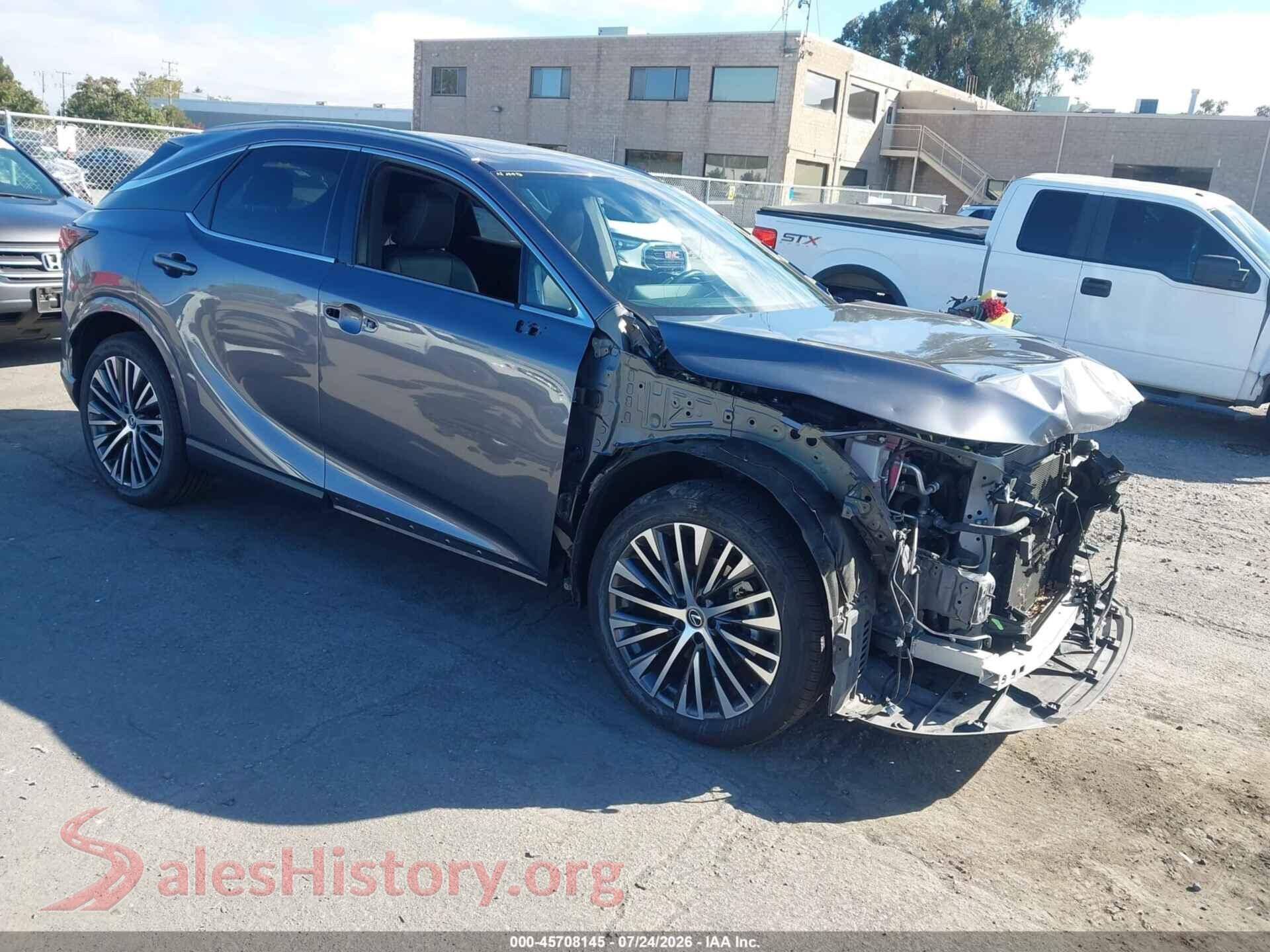 2023 LEXUS RX 350H — VIN 2T2BBMCA5PC004264