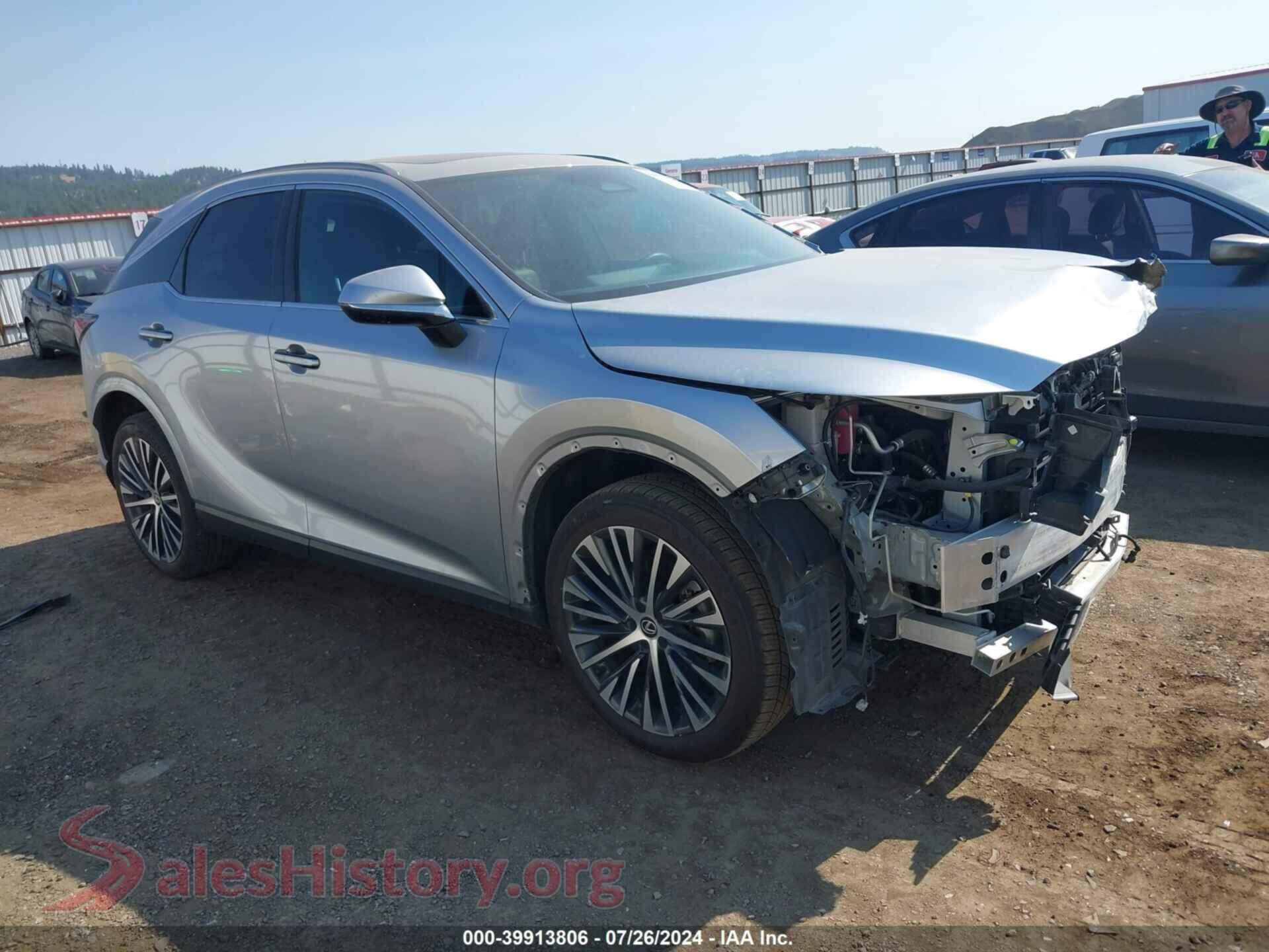 2023 LEXUS RX 350H — VIN 2T2BBMCA5PC005169