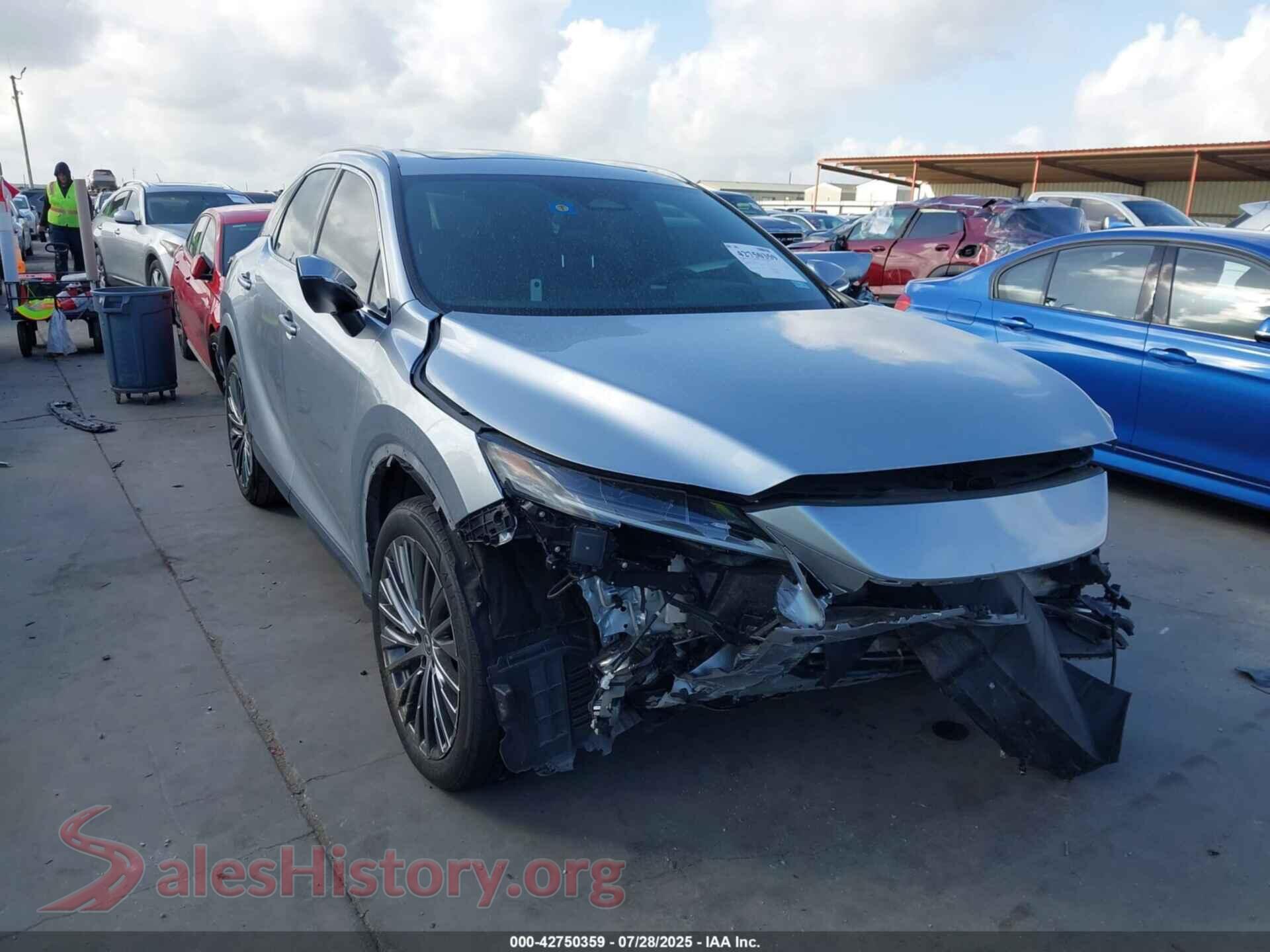 2023 LEXUS RX 350H — VIN 2T2BBMCA8PC004369