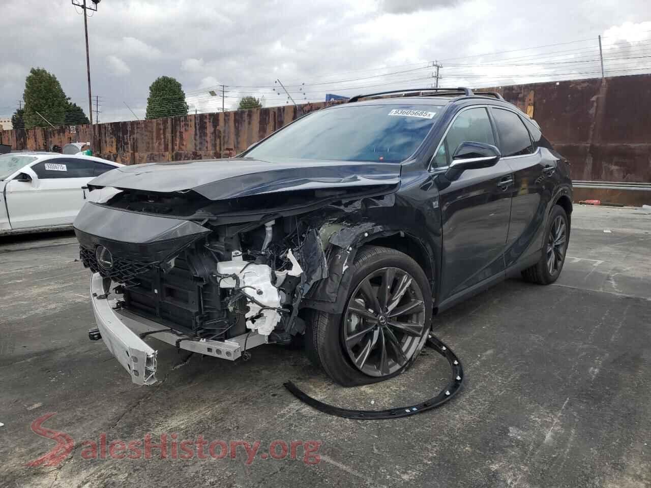 2025 LEXUS RX 350H BA — VIN 2T2BBMCA8SC077637