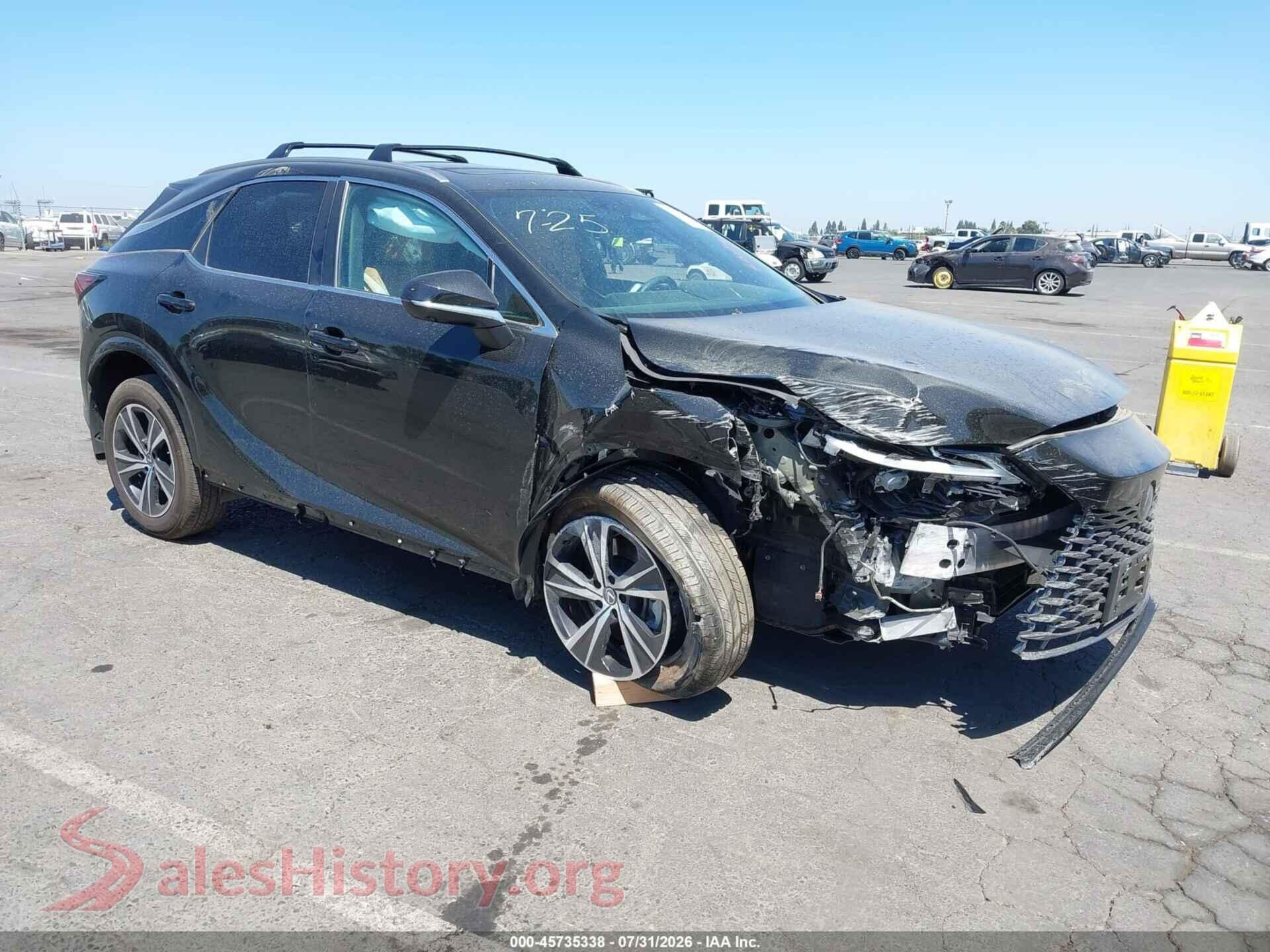2024 LEXUS RX 350H — VIN 2T2BBMCAXRC041202