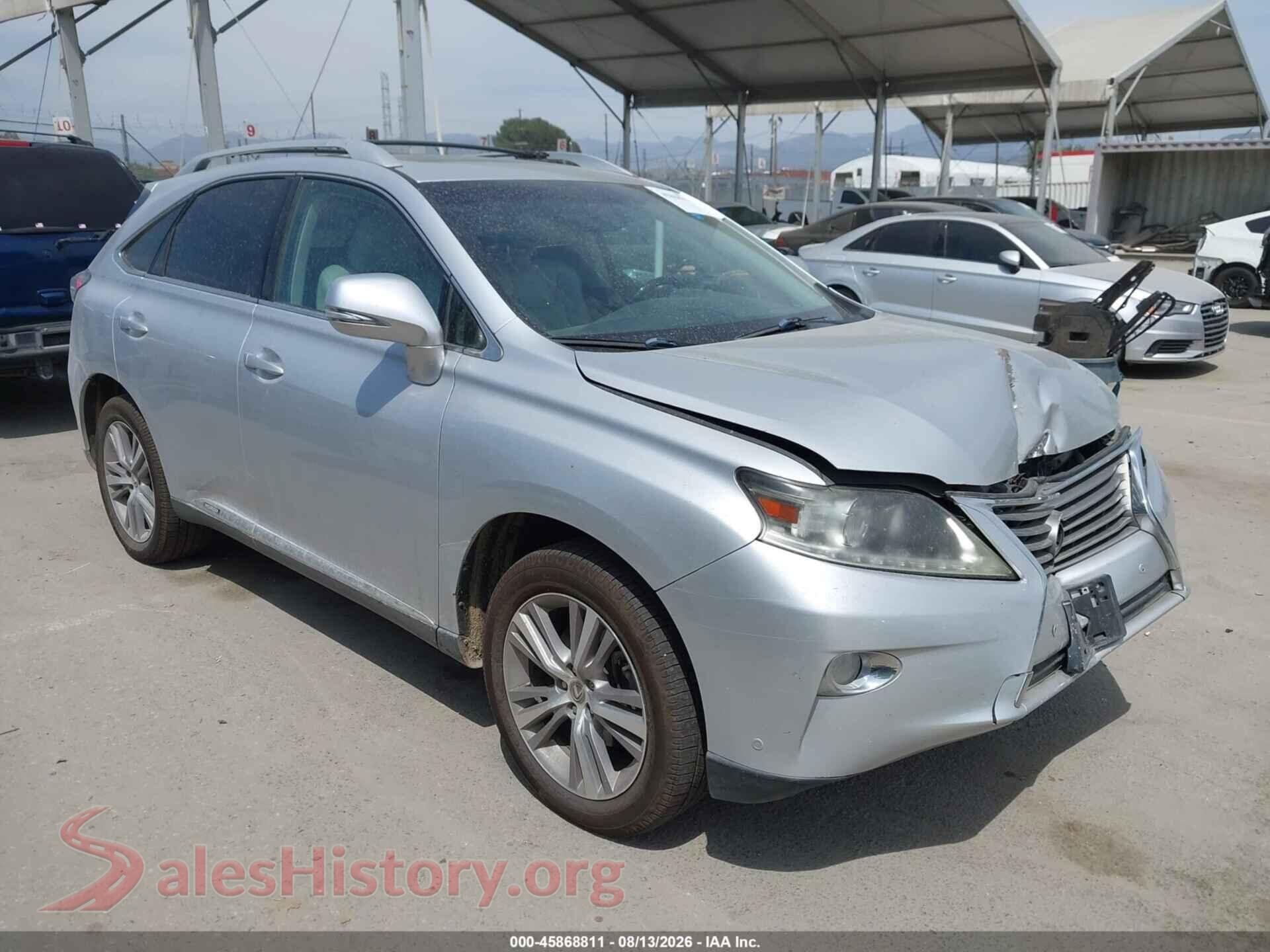 2015 LEXUS RX 450H — VIN 2T2BC1BA7FC003144