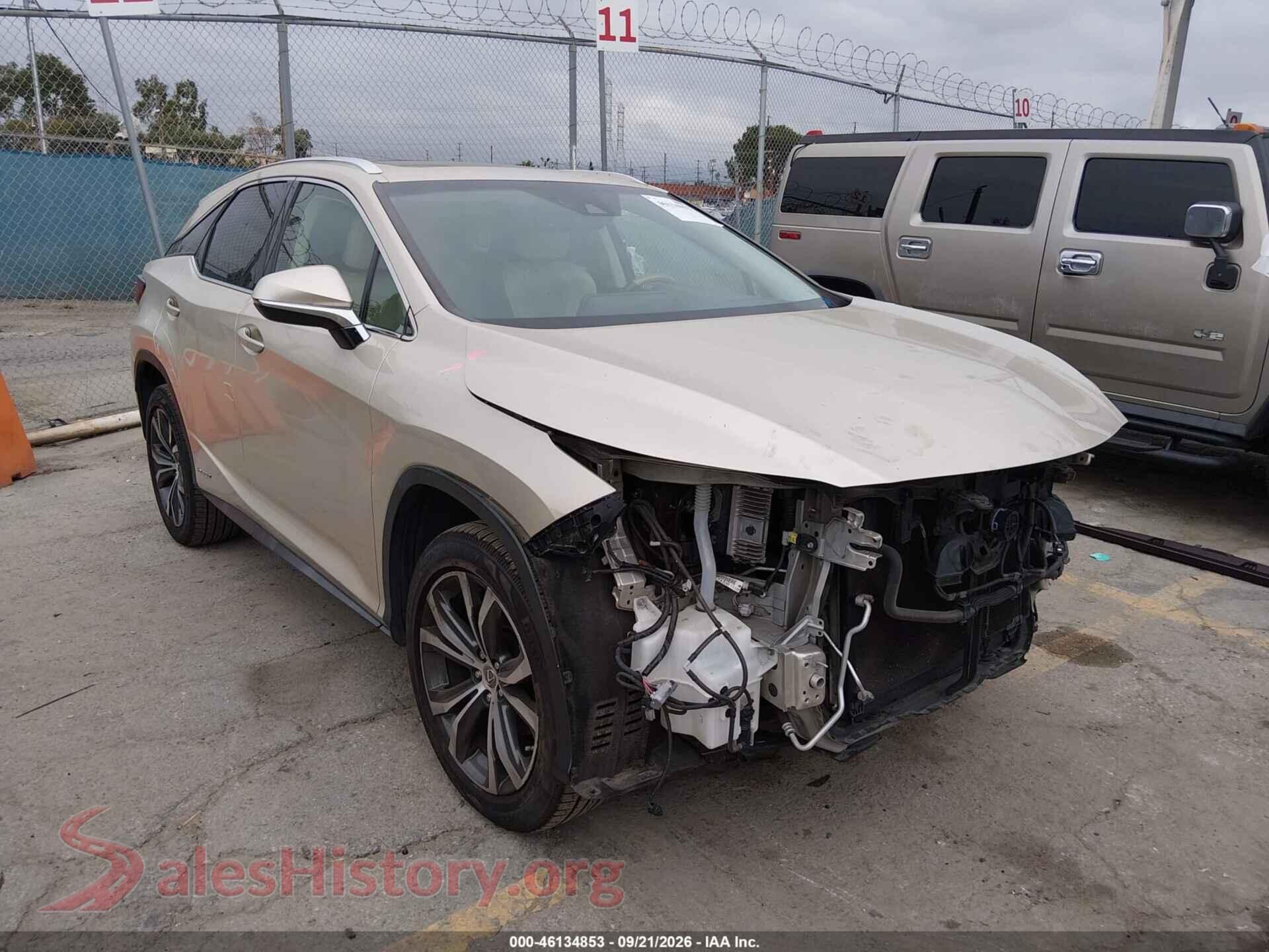 2017 LEXUS RX 450H — VIN 2T2BGMCA1HC020206