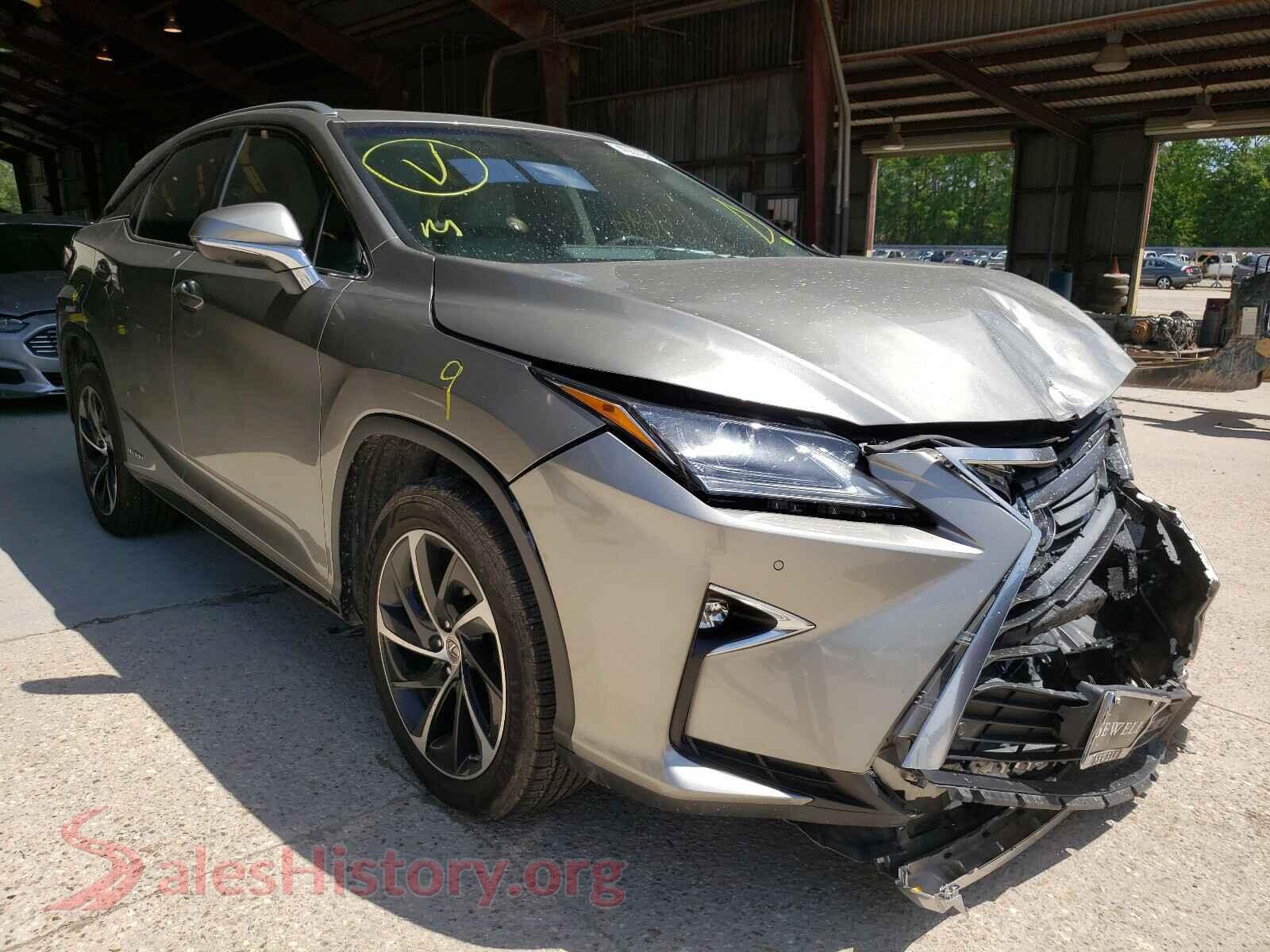 2017 LEXUS RX450 — VIN 2T2BGMCA6HC013378