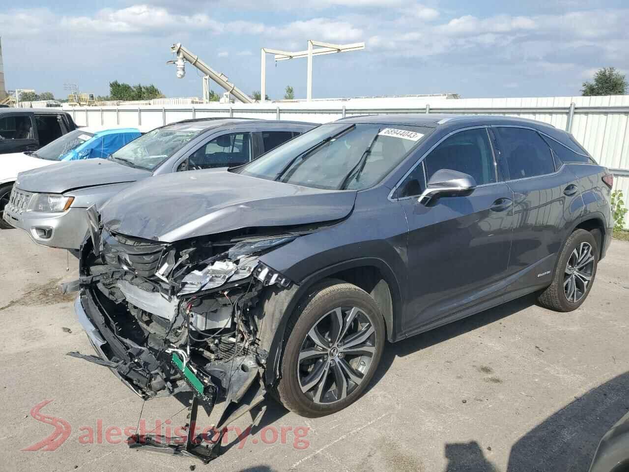 2019 LEXUS RX450 — VIN 2T2BGMCA6KC031676