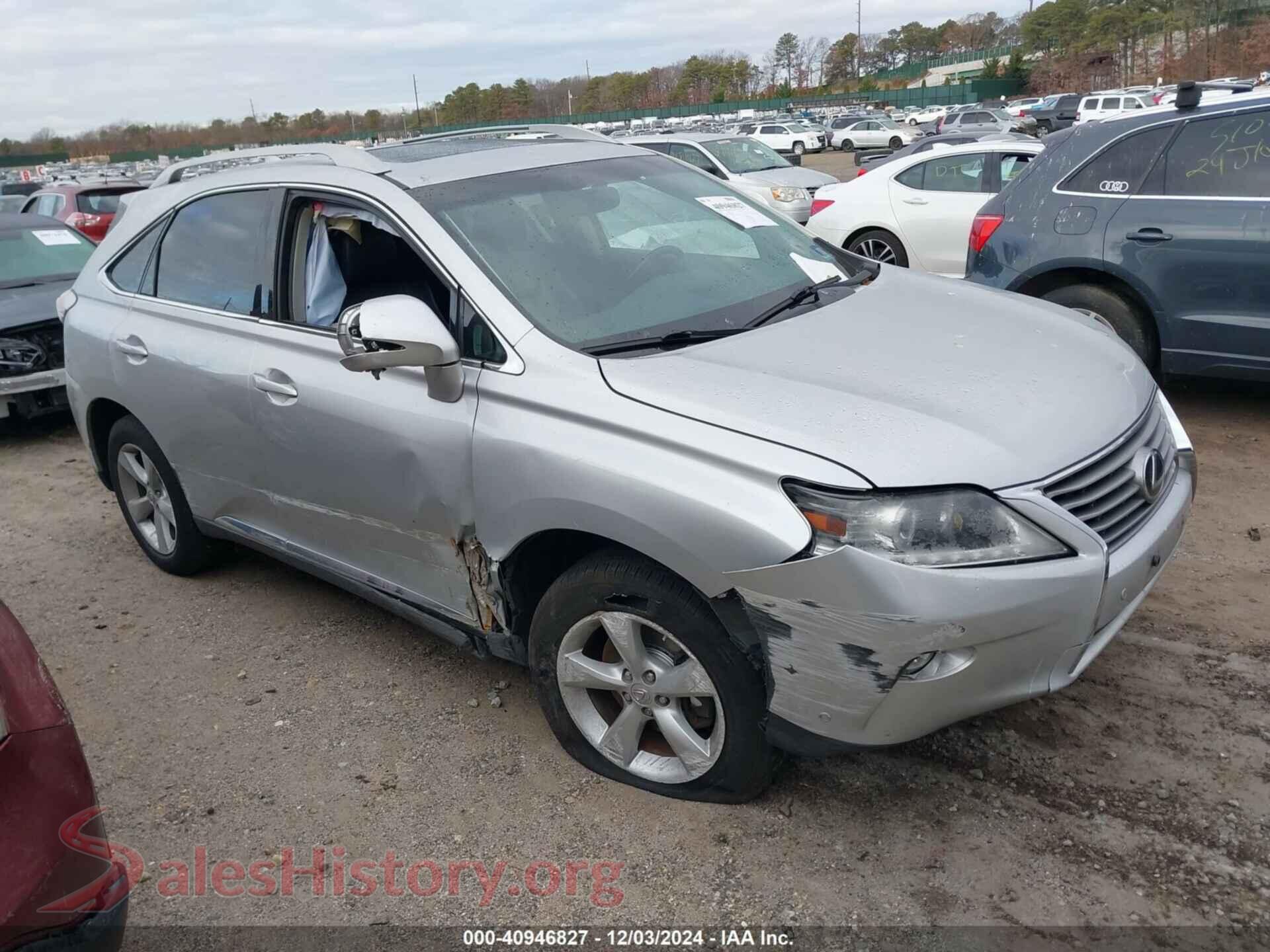 2015 LEXUS RX 350 — VIN 2T2BK1BA0FC275926