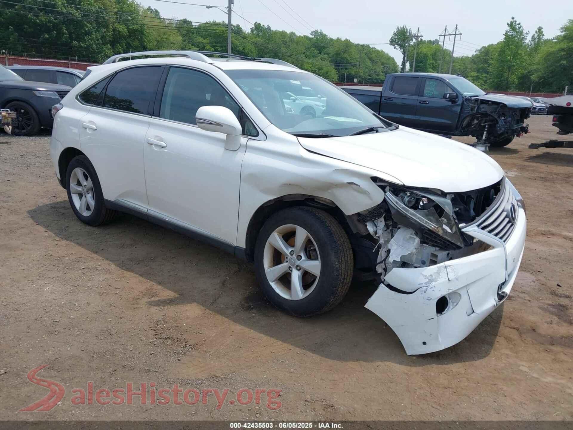 2015 LEXUS RX 350 — VIN 2T2BK1BA1FC306830