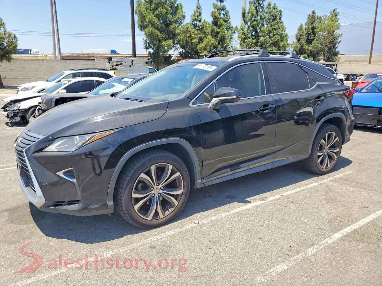 2016 LEXUS RX350 — VIN 2T2BZMCAXGC007480