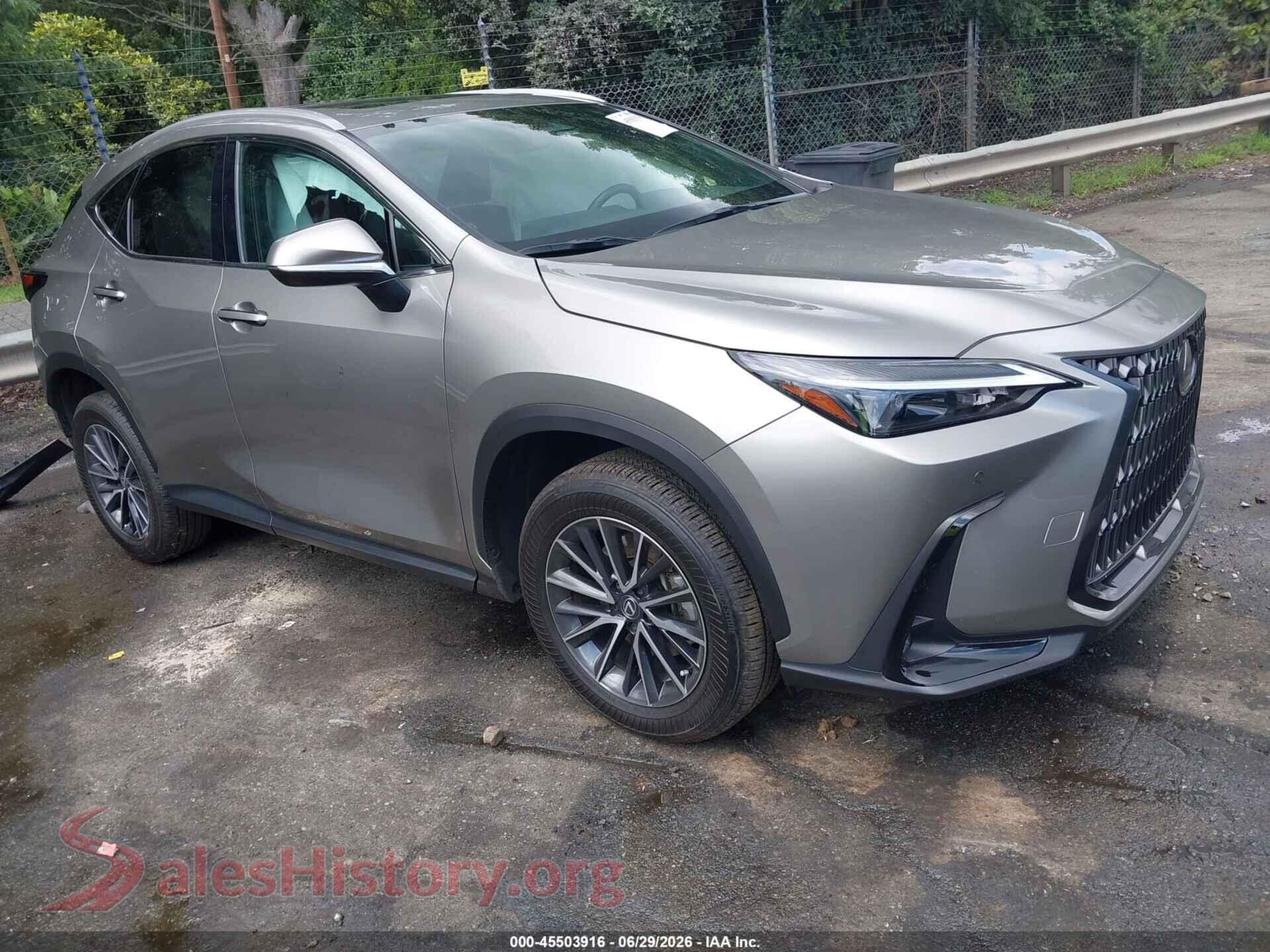 2025 LEXUS NX 250 — VIN 2T2GDCAZ2SC024046