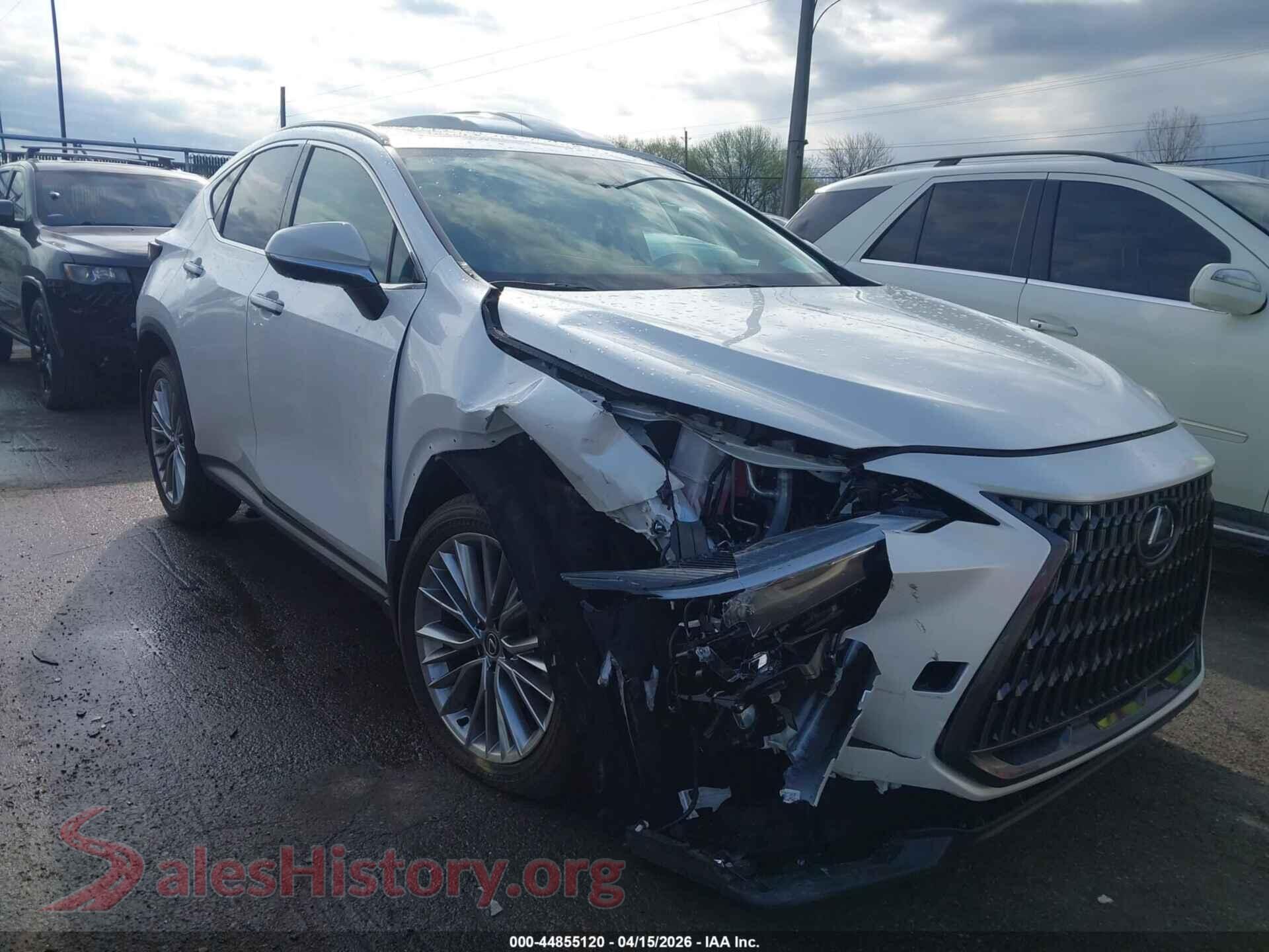 2025 LEXUS NX 350 — VIN 2T2GGCEZ6SC087328