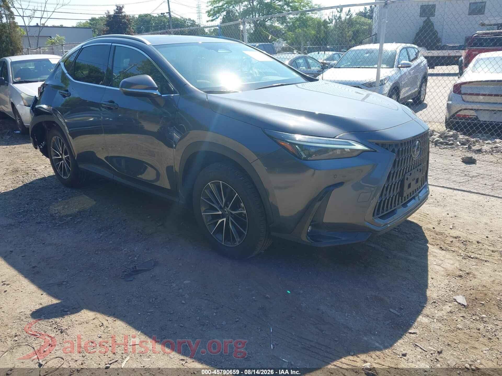 2025 LEXUS NX 350 — VIN 2T2GGCEZ6SC088527
