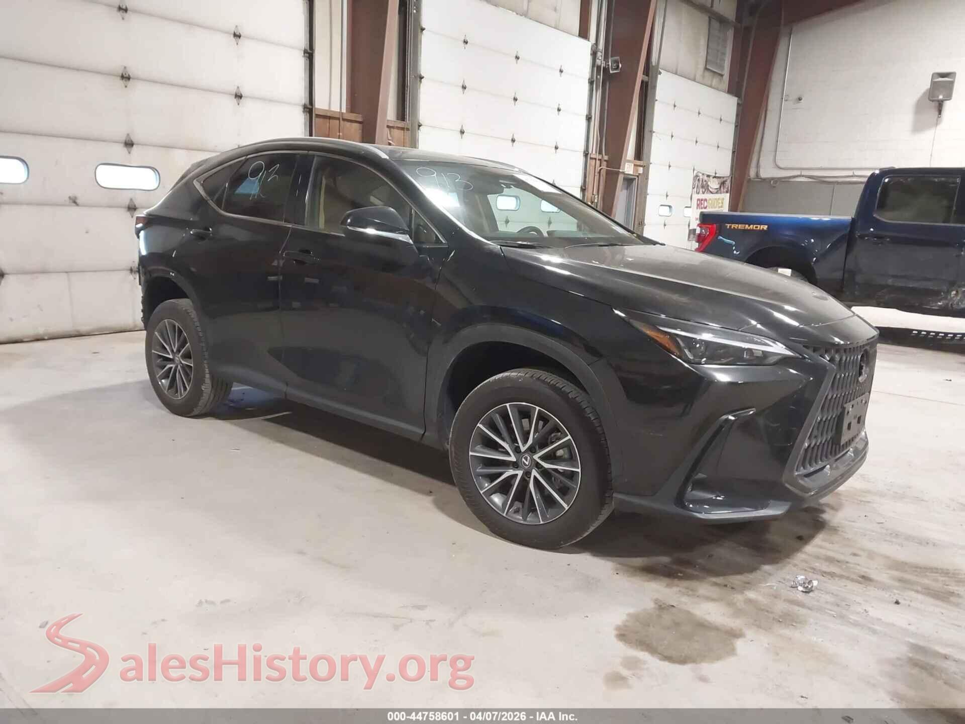 2025 LEXUS NX 350H — VIN 2T2GKCEZ7SC046544