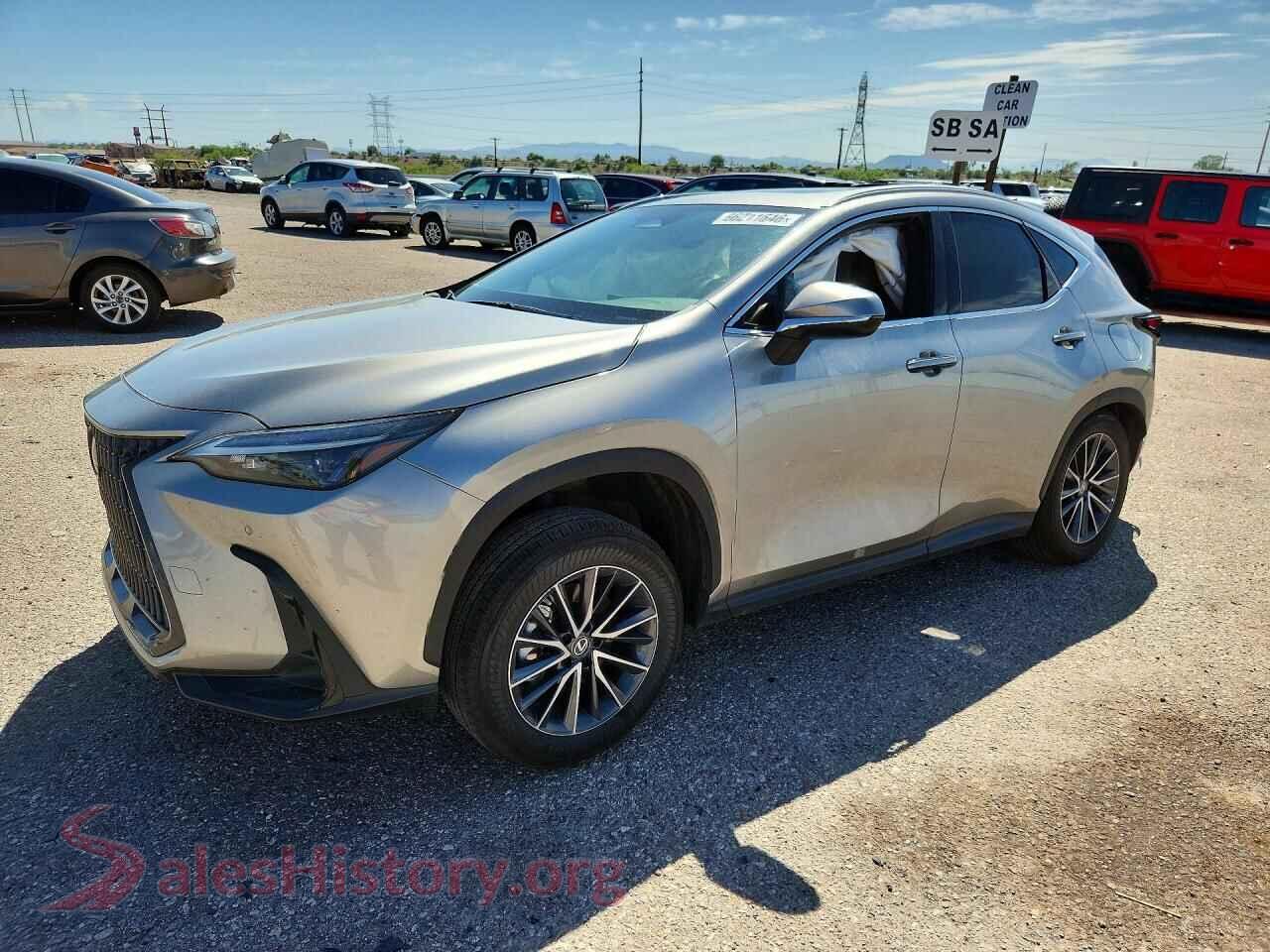 2022 LEXUS NX — VIN 2T2GKCEZ8NC003156