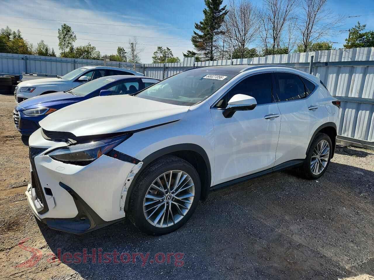 2022 LEXUS NX — VIN 2T2GKCEZ8NC005358
