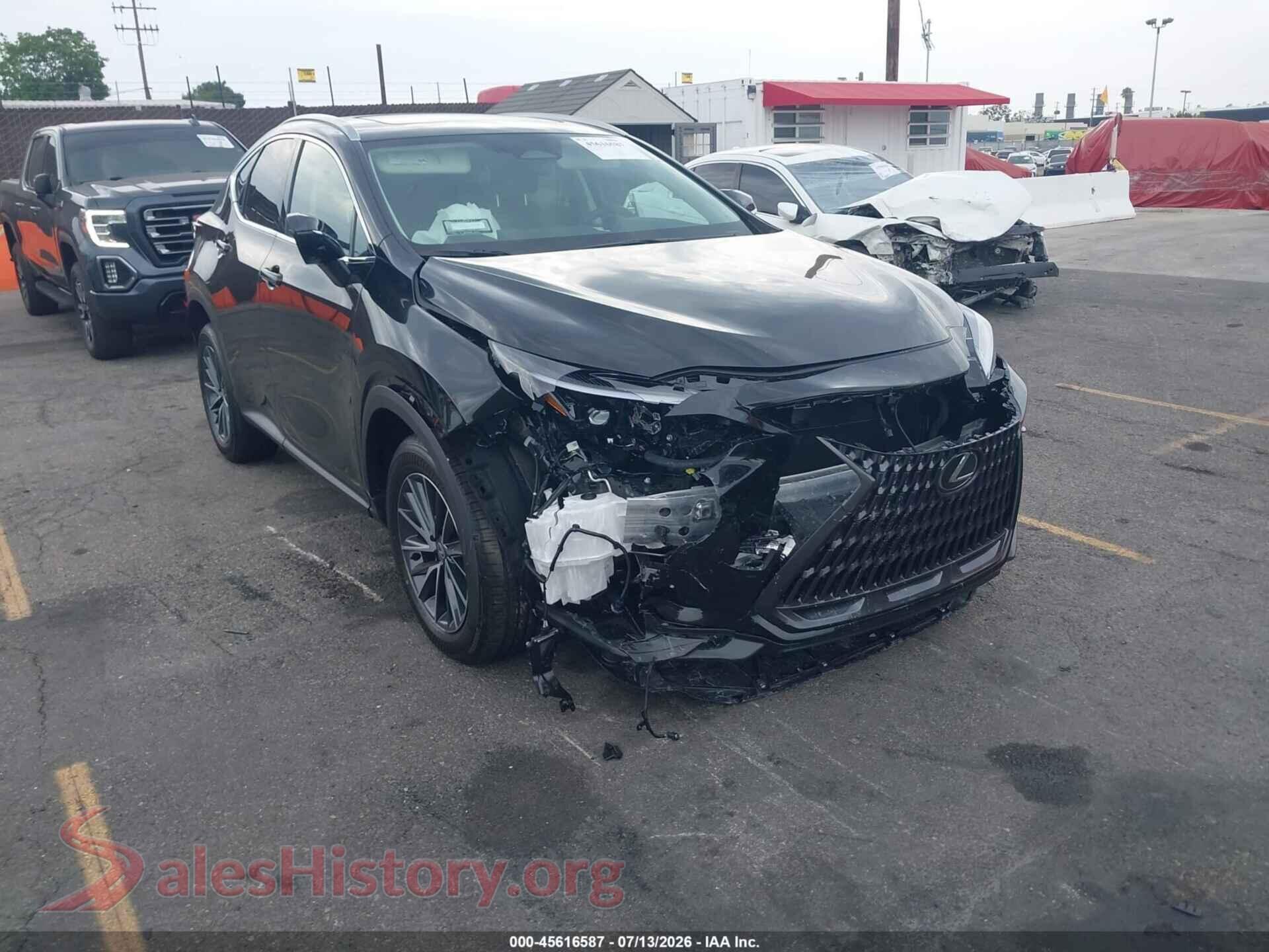 2026 LEXUS NX 350H — VIN 2T2GKCEZ8TC076704