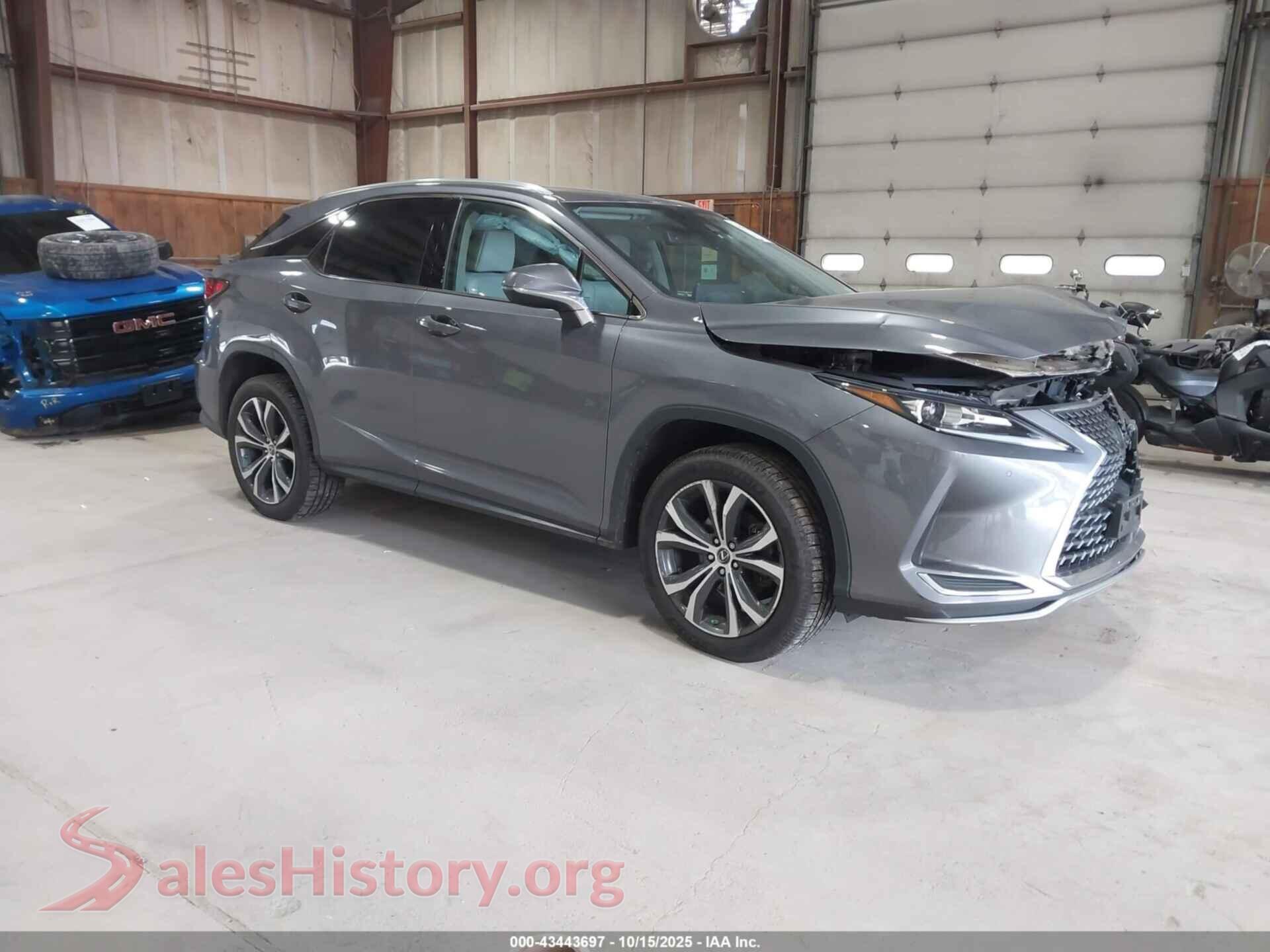 2020 LEXUS RX 450H — VIN 2T2HGMDA1LC050856