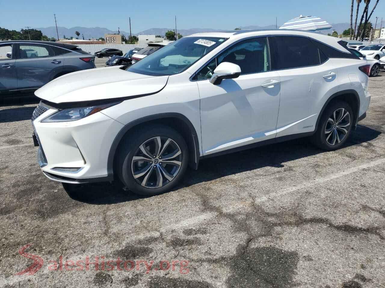 2021 LEXUS RX450 — VIN 2T2HGMDA4MC059746