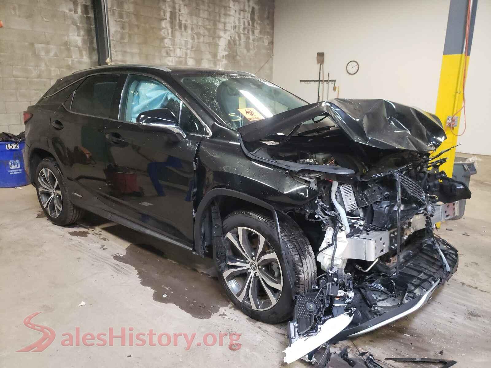 2020 LEXUS RX450 — VIN 2T2HGMDA8LC050546