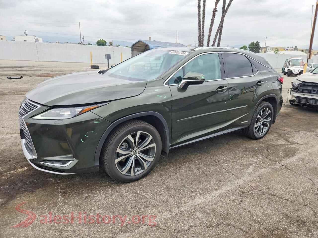 2020 LEXUS RX450 — VIN 2T2HGMDA9LC053522