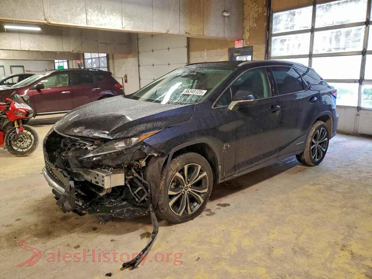 2022 LEXUS RX450 — VIN 2T2HGMDAXNC094292