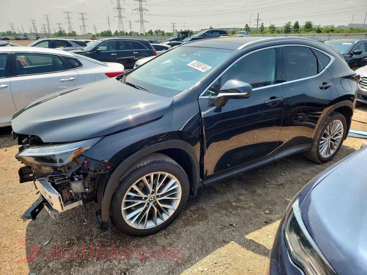 2025 LEXUS NX — VIN 2T2HKCEZ4SC053598