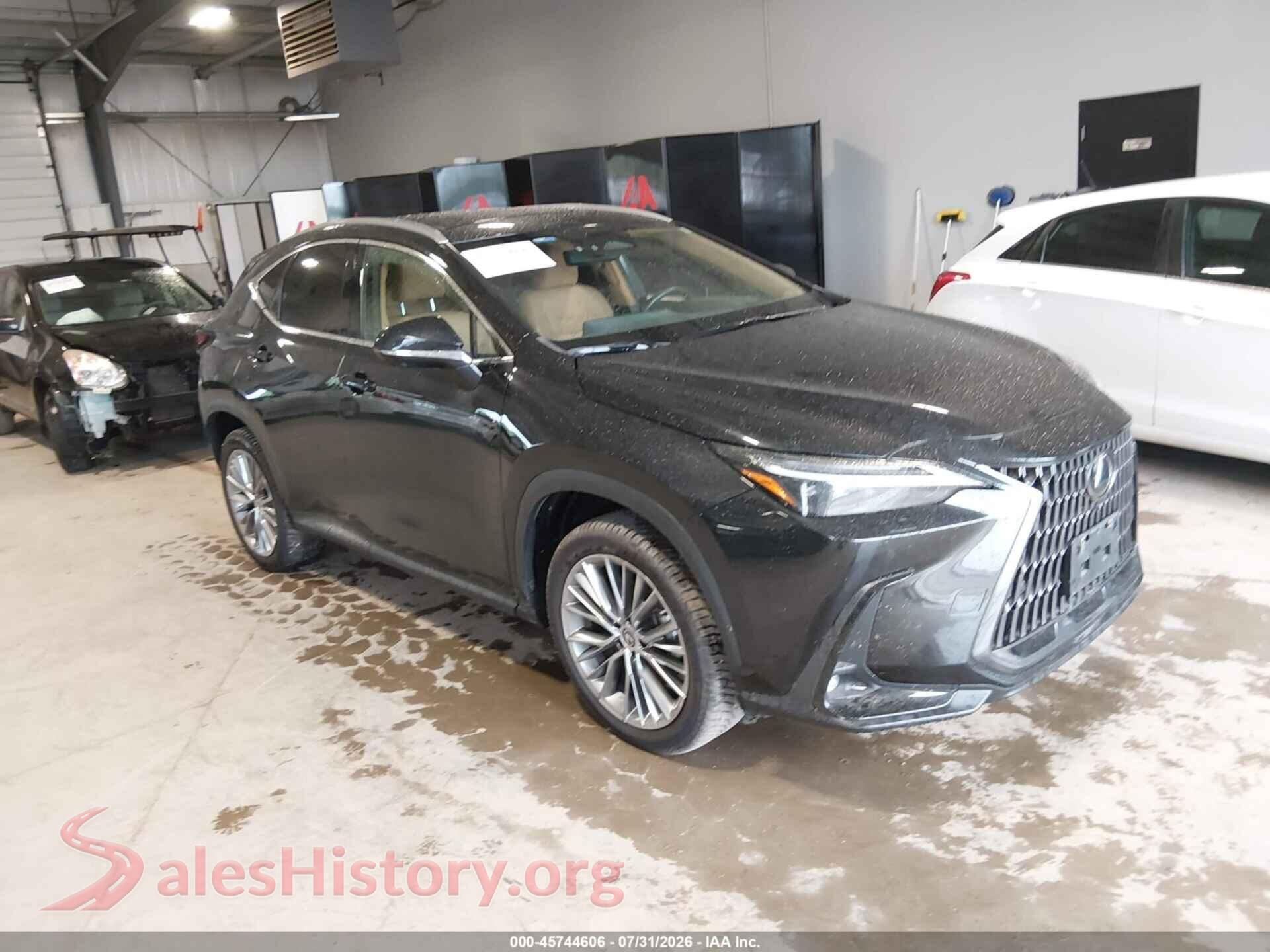 2022 LEXUS NX 350H — VIN 2T2HKCEZ6NC006531