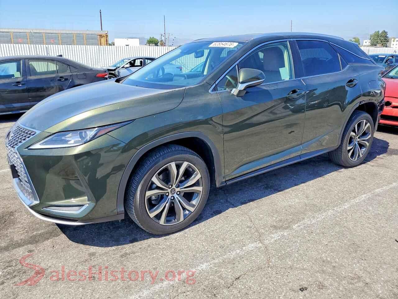 2021 LEXUS RX350 — VIN 2T2HZMAA3MC214821
