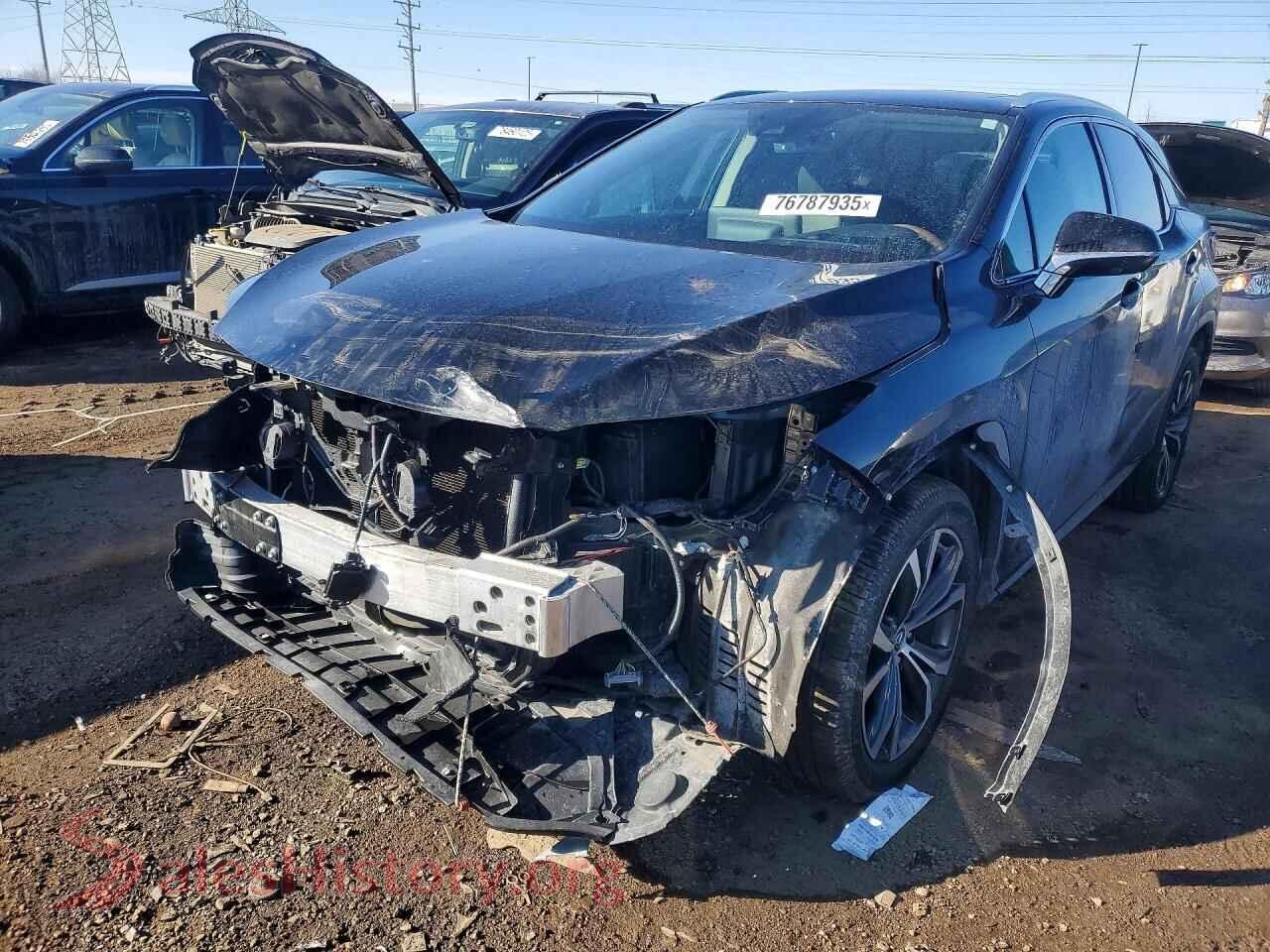 2021 LEXUS RX350 — VIN 2T2HZMDA2MC301265