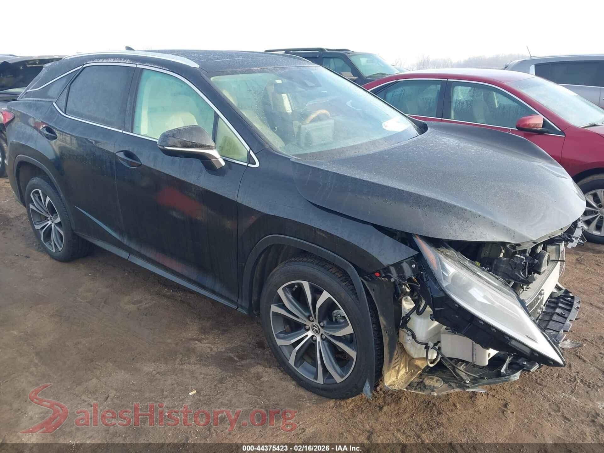 2022 LEXUS RX 350 — VIN 2T2HZMDA5NC355239