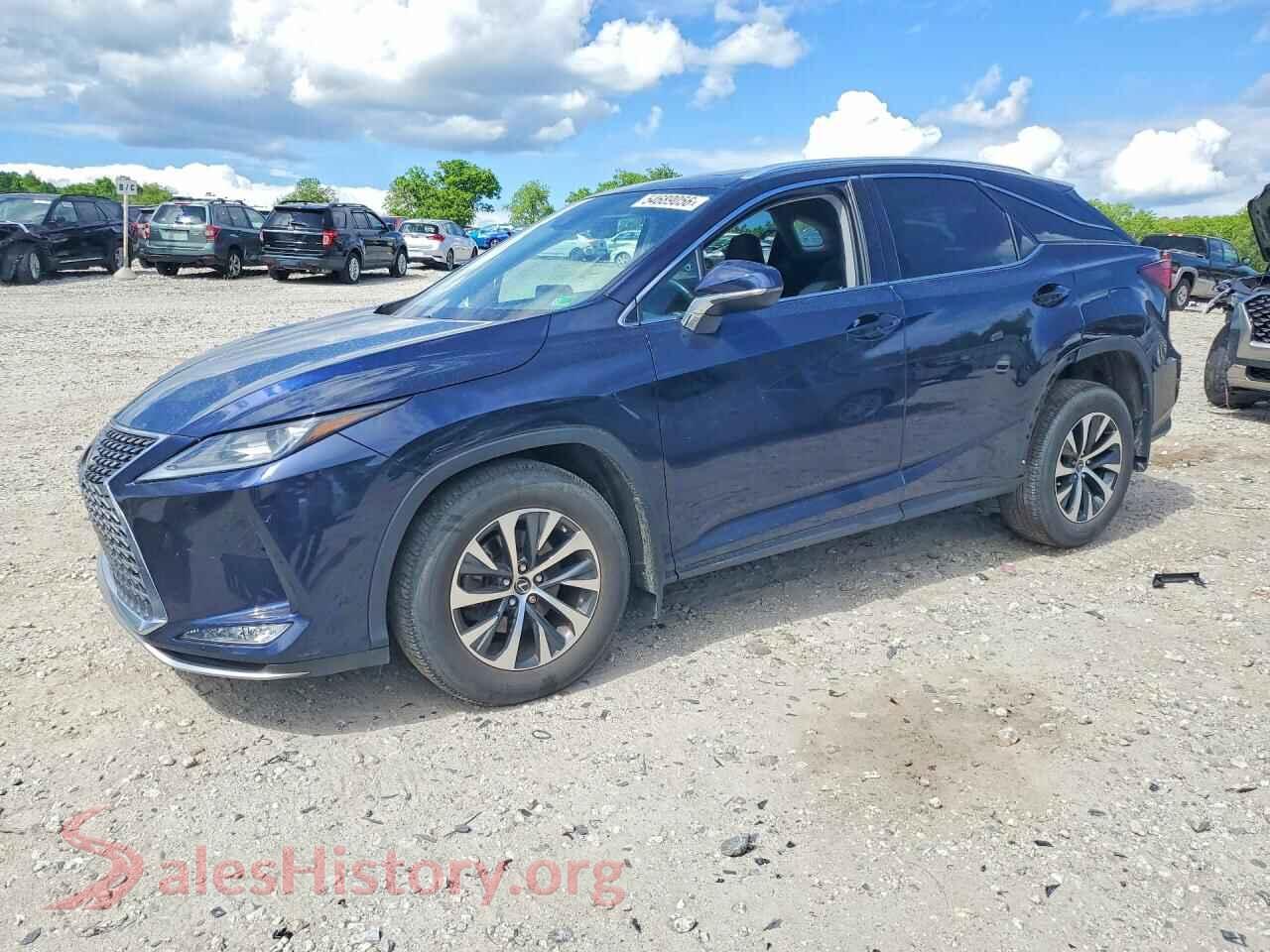2022 LEXUS RX350 — VIN 2T2HZMDA8NC325927