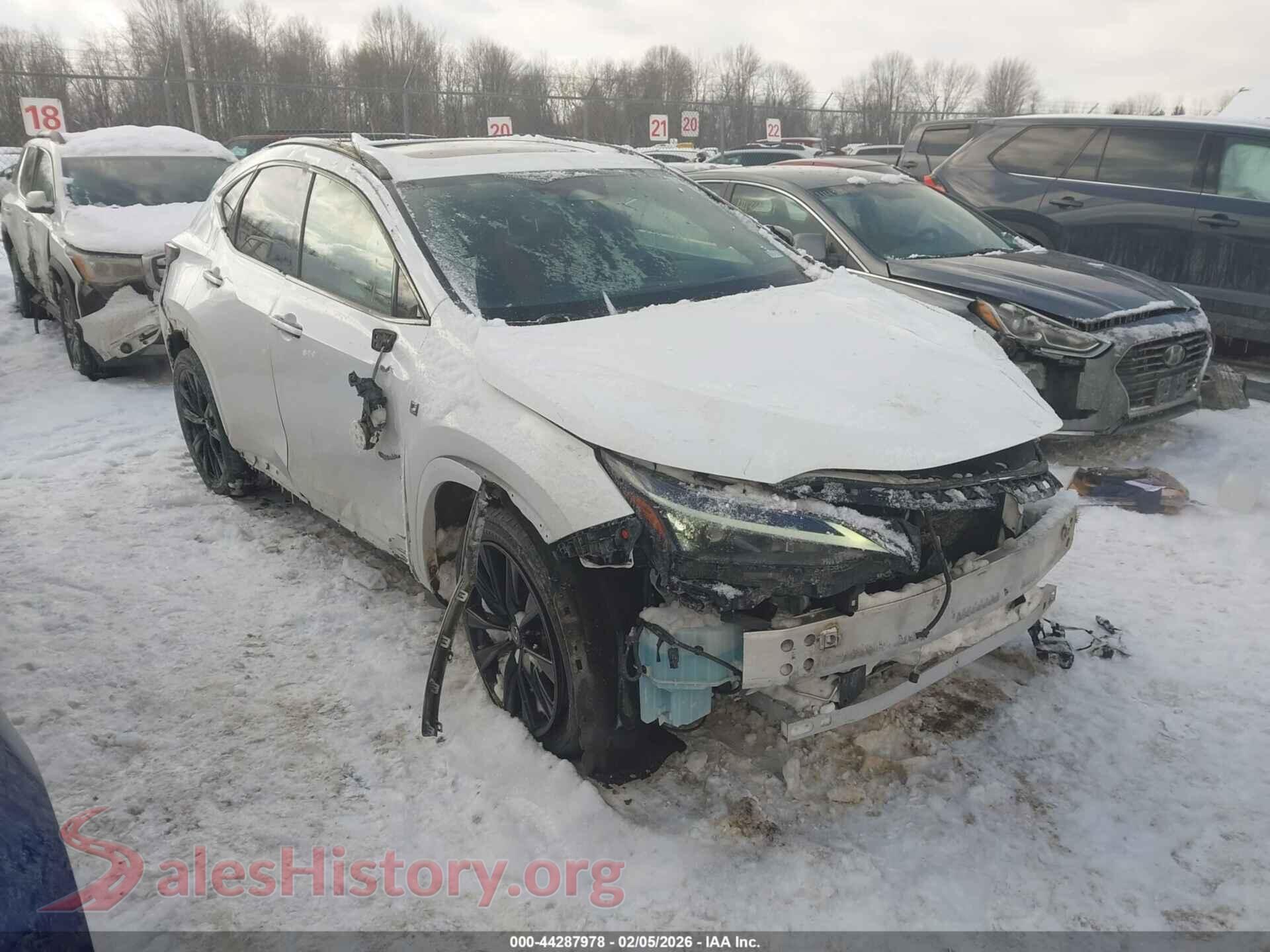 2023 LEXUS NX 350 — VIN 2T2KGCEZ2PC017455