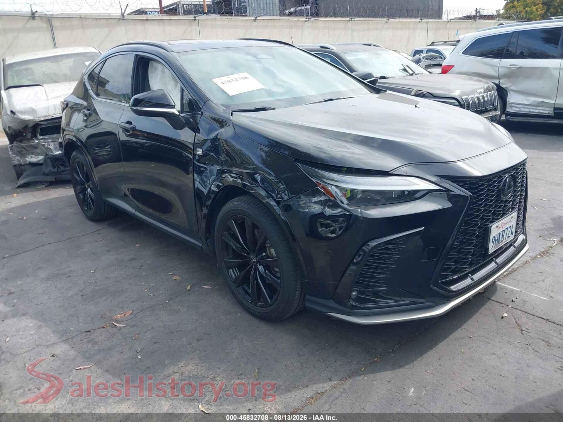 2024 LEXUS NX 350 — VIN 2T2KGCEZ8RC036563